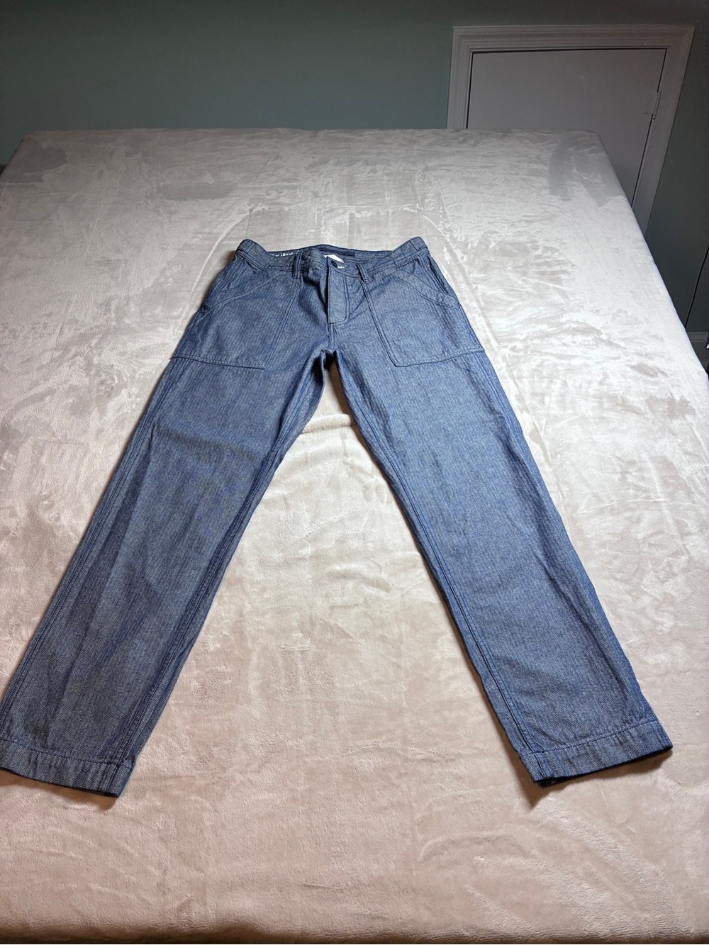 Line Of Trade HBT Fatigue Baker Pants Herringbone Twill Utility Men's 34x32
